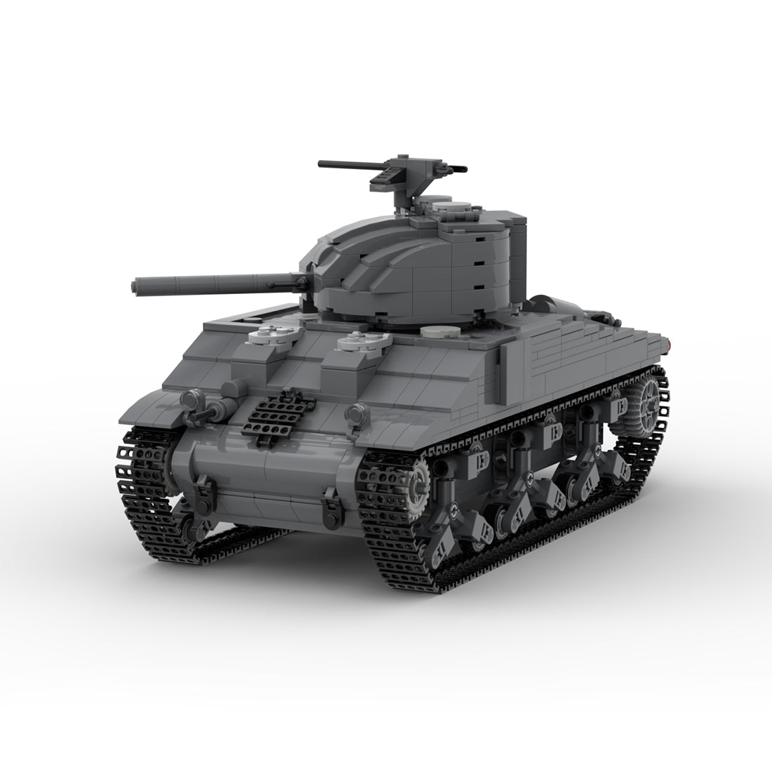 MOC - 154688 M4A2 - 75 Sherman - LesDiy