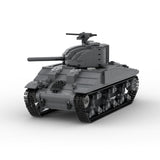 MOC - 154688 M4A2 - 75 Sherman - LesDiy