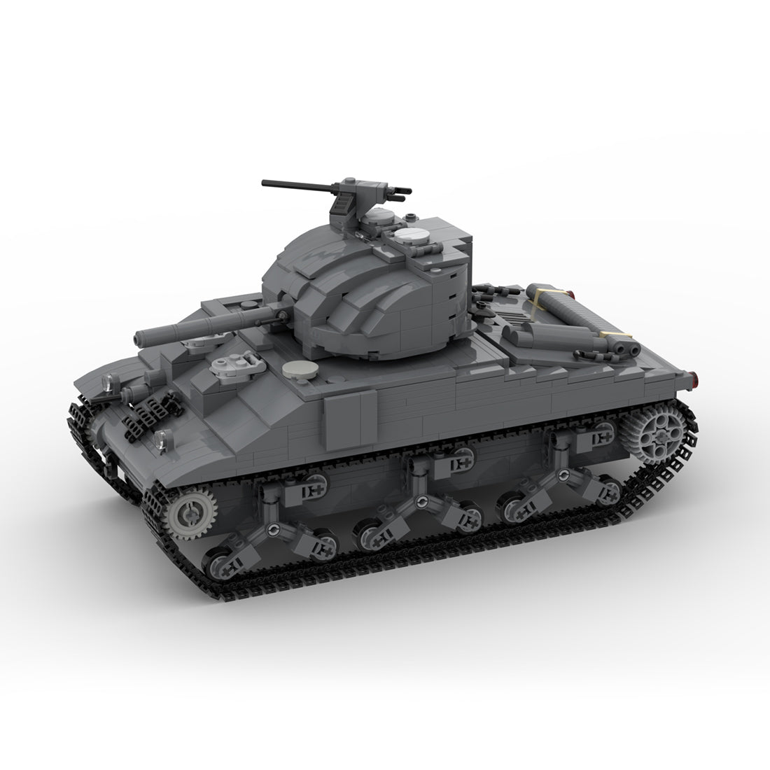 MOC - 154688 M4A2 - 75 Sherman - LesDiy