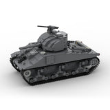 MOC - 154688 M4A2 - 75 Sherman - LesDiy