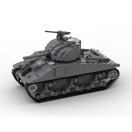 MOC - 154688 M4A2 - 75 Sherman - LesDiy