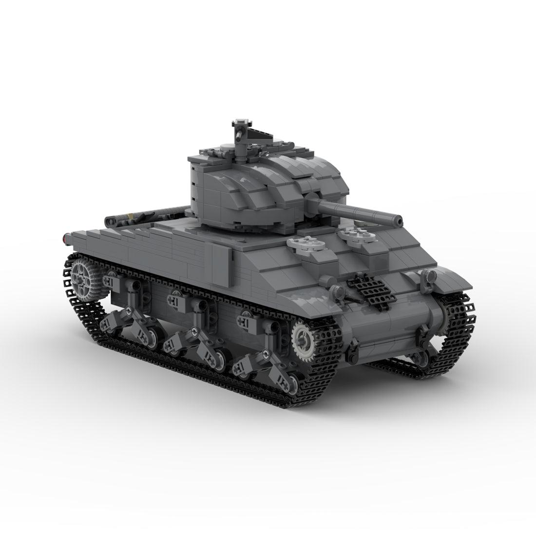 MOC - 154688 M4A2 - 75 Sherman - LesDiy