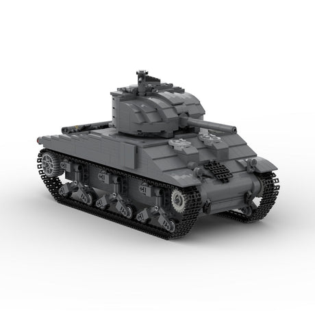 MOC - 154688 M4A2 - 75 Sherman - LesDiy