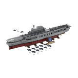 MOC - 15594 1/200 scale USS Enterprise (CV - 6) RC American Nuclear - powered Aircraft Carrier Building Blocks - LesDiy - 