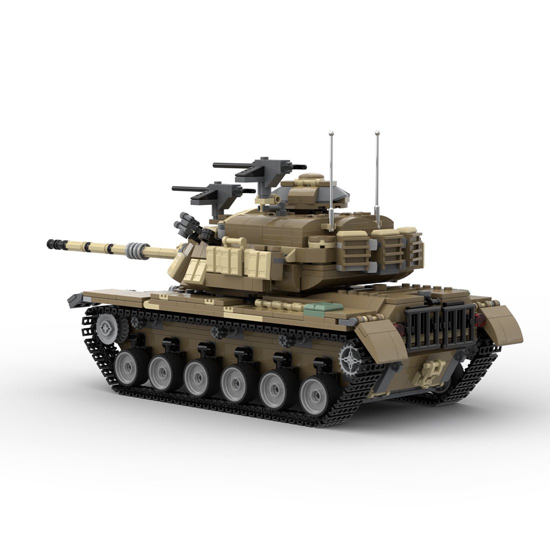 MOC - 156277 M60A3 Patton Magach - LesDiy