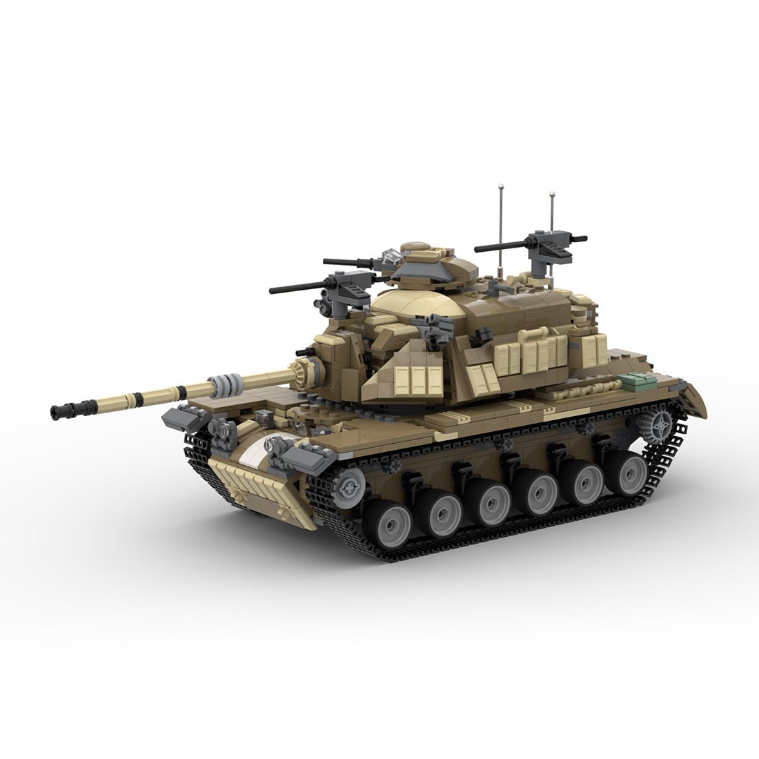 MOC - 156277 M60A3 Patton Magach - LesDiy