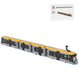 MOC - 156979 Tram LVB Leipzig Solaris Tramino NGT10 Building Blocks (Static Version) - LesDiy - Building Blocks