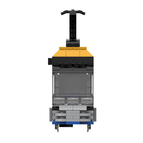 MOC - 156979 Tram LVB Leipzig Solaris Tramino NGT10 Building Blocks (Static Version) - LesDiy - Building Blocks