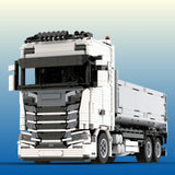 MOC - 157593 SCANIA 770S Hookloader 1:21 Building Blocks - LesDiy - 