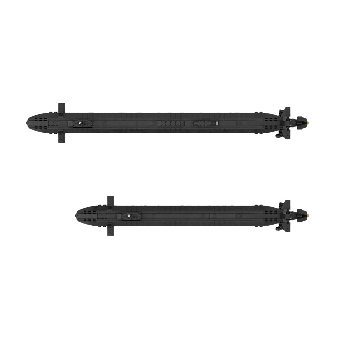 MOC - 157724 VIRGINIA CLASS Submarine - 1:300 Scale - LesDiy - 