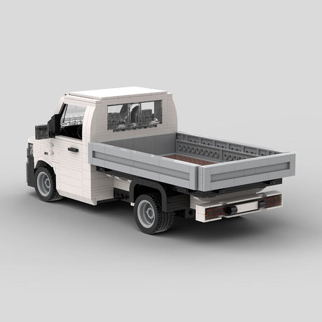 MOC-158193 VW T5 Transporter Flatbed Building Blocks-LesDiy-MOC-