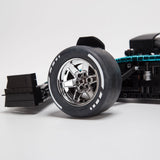 MOC - 158977 AMR23 Electric Plating Exterior Track Racing Car - LesDiy - 