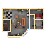 MOC - 159070 Ross Apartment - SitComplex - LesDiy - 