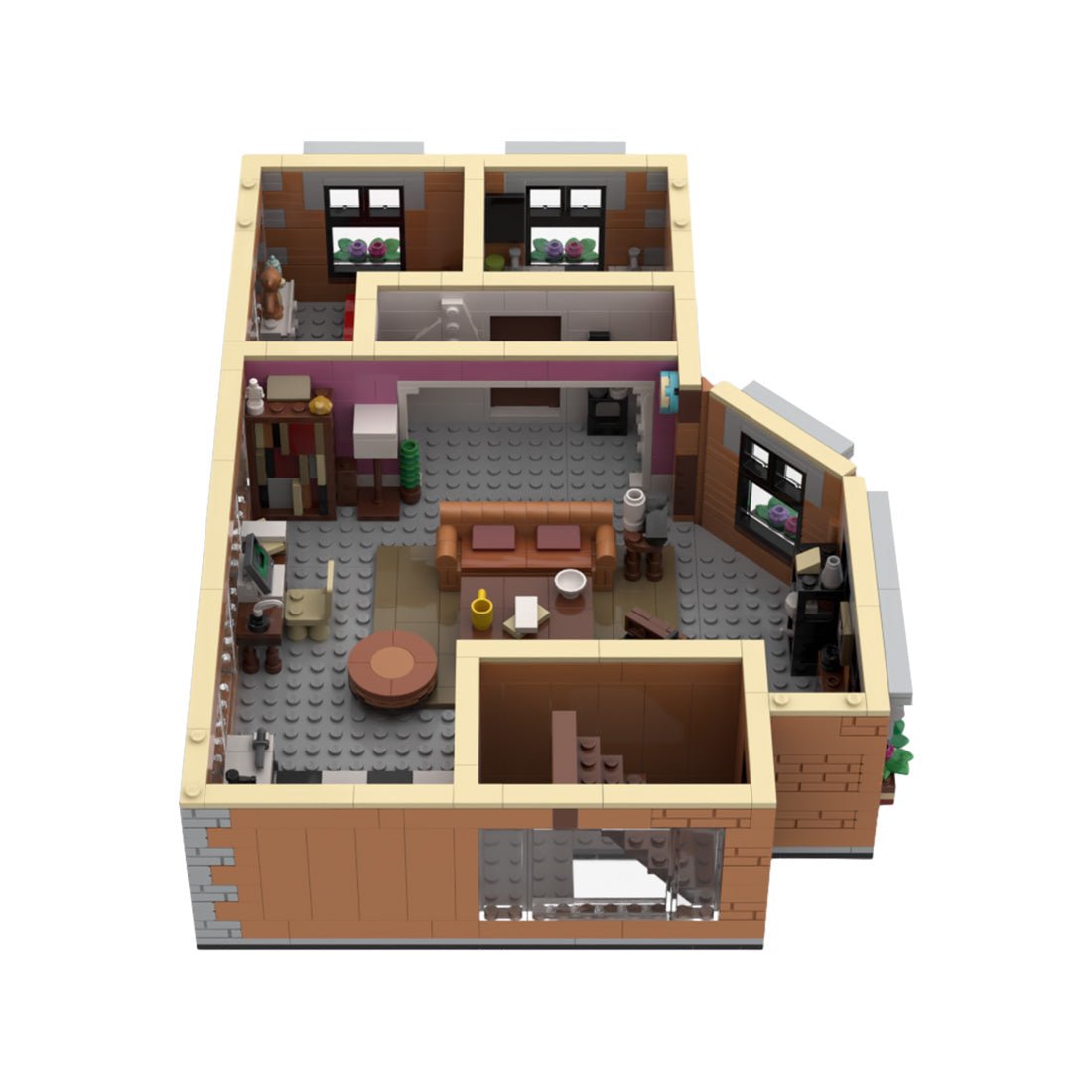 MOC - 159070 Ross Apartment - SitComplex - LesDiy