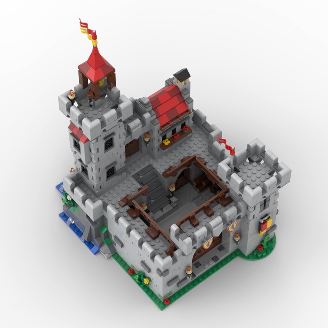 MOC-159182 Lochside Castle | LesDiy