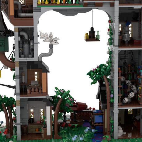 MOC - 159254 Medieval Cloud City - LesDiy - 