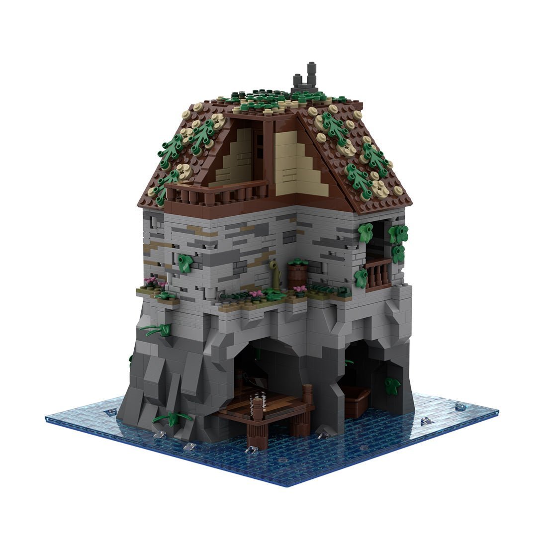 MOC - 159448 Medieval Pirate Island - LesDiy - 