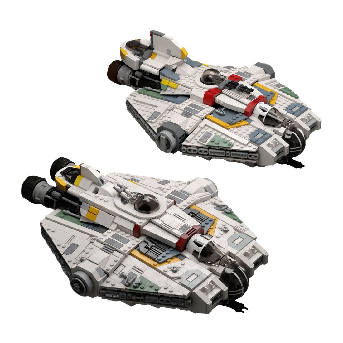 MOC - 159490 Ghost Spaceship - LesDiy - 