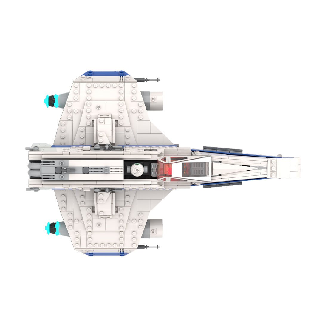 MOC - 159626 SW Ahsoka Republic E - wing Escort Starfighter - LesDiy - 