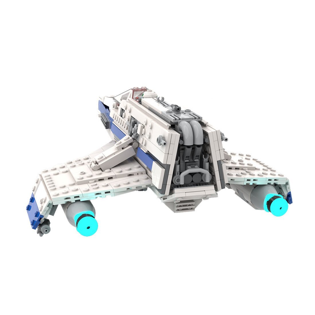 MOC - 159626 SW Ahsoka Republic E - wing Escort Starfighter - LesDiy - 