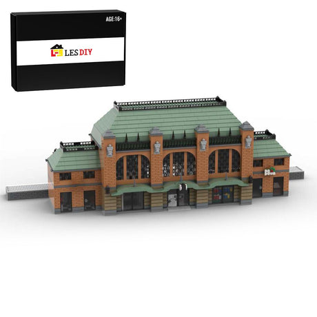 MOC - 160387 Steinbrück Central Railway Station - LesDiy - 