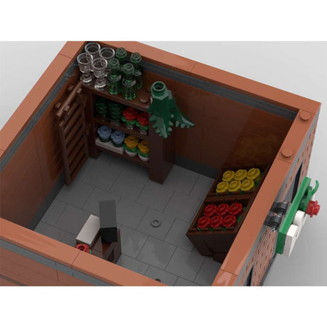 MOC - 160387 Steinbrück Central Railway Station - LesDiy - 