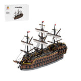 MOC - 160411 Pirate Ship - The Phantom Dancer - LesDiy - 