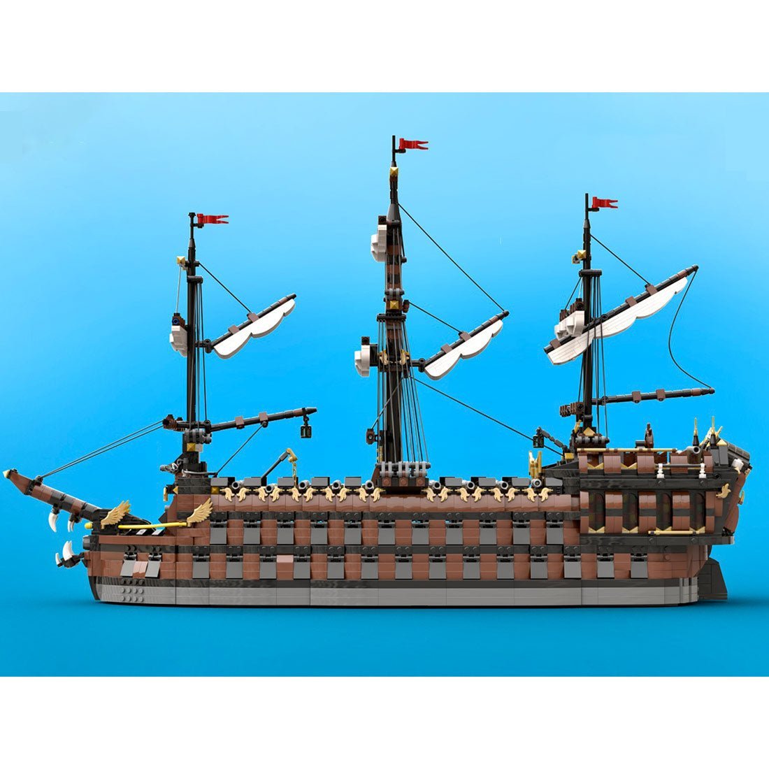 MOC-160411 Pirate Ship - The Phantom Dancer | LesDiy