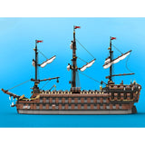 MOC - 160411 Pirate Ship - The Phantom Dancer - LesDiy - 