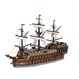 MOC - 160411 Pirate Ship - The Phantom Dancer - LesDiy - 