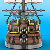 MOC - 160411 Pirate Ship - The Phantom Dancer - LesDiy