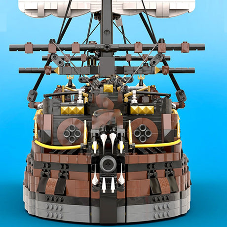 MOC - 160411 Pirate Ship - The Phantom Dancer - LesDiy