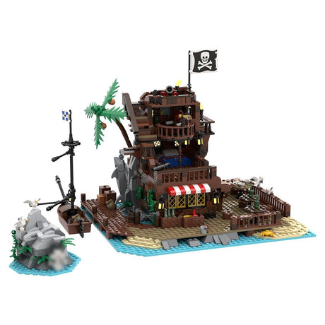 MOC - 160691 Sin - Island Medieval Pirate Island - LesDiy - 