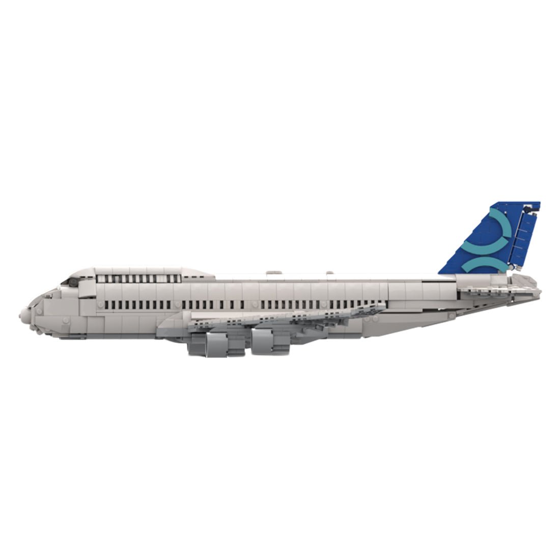 MOC-160693 747 Jumbo Jet Civilian Aircraft | LesDiy