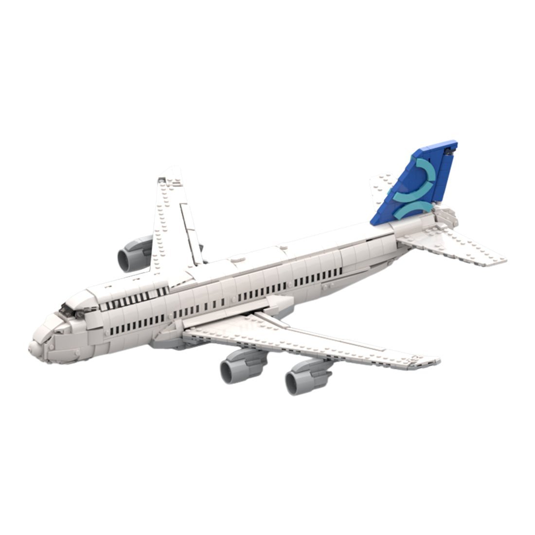 MOC - 160693 747 Jumbo Jet Civilian Aircraft - LesDiy - 