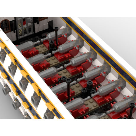 MOC - 160740 Royal Pirate Battleship - LesDiy - 