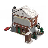MOC - 160873 Snow Hut Scene Building Blocks Set - LesDiy - 