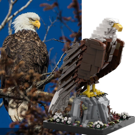 MOC - 161001 American Bald Eagle - LesDiy - 