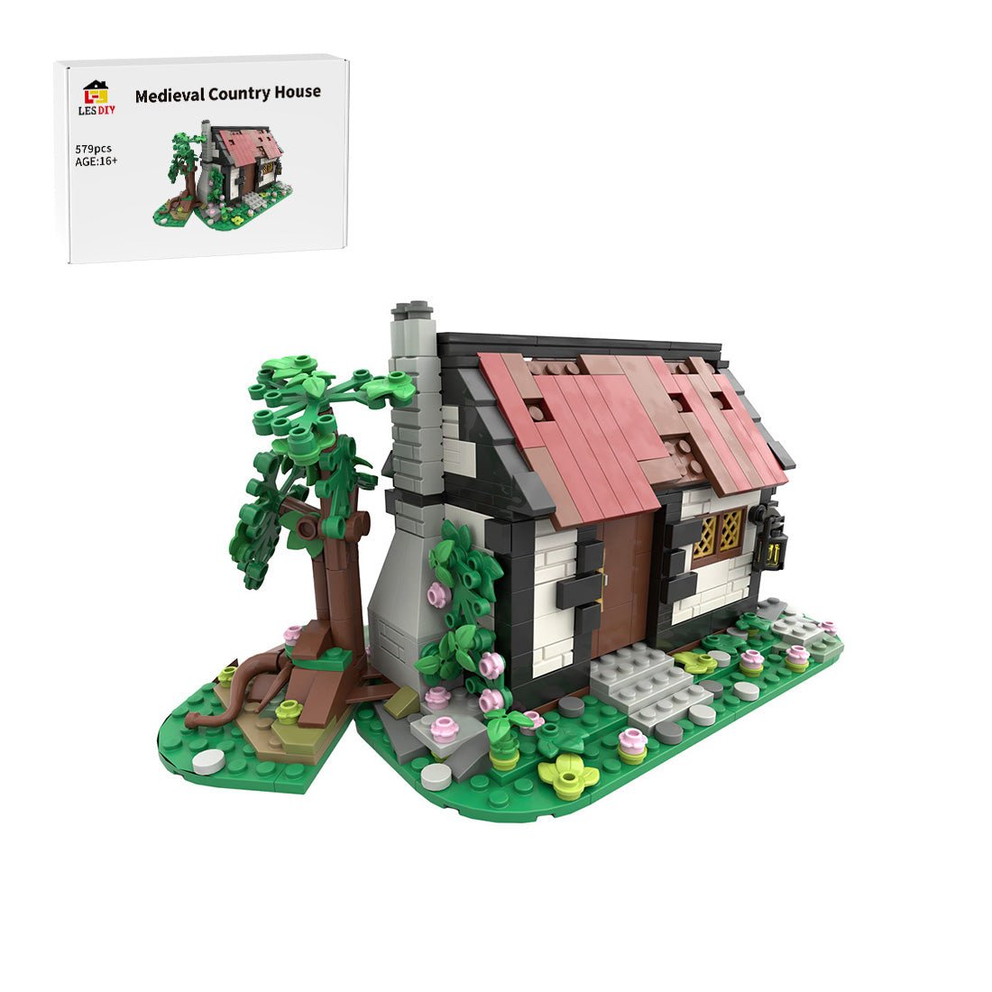 MOC - 161098 Medieval Country house - LesDiy - 