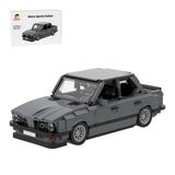 MOC-161114 BMW M5 E28 Dark Bluish Gray Building Blocks-LesDiy-MOC-