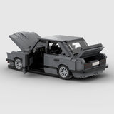 MOC-161114 BMW M5 E28 Dark Bluish Gray Building Blocks-LesDiy-MOC-