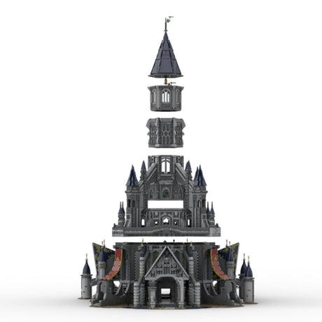 MOC - 161243 Hyrule Castle - Zelda Tears of the Kingdom - LesDiy