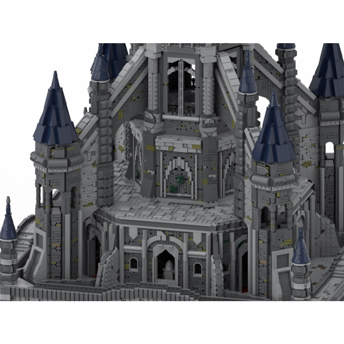 MOC - 161243 Hyrule Castle - Zelda Tears of the Kingdom - LesDiy