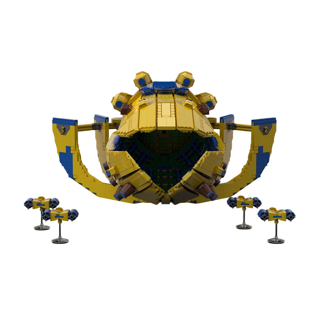 MOC-161738 Protoss Carrier Spaceship Building Blocks-LesDiy - 
