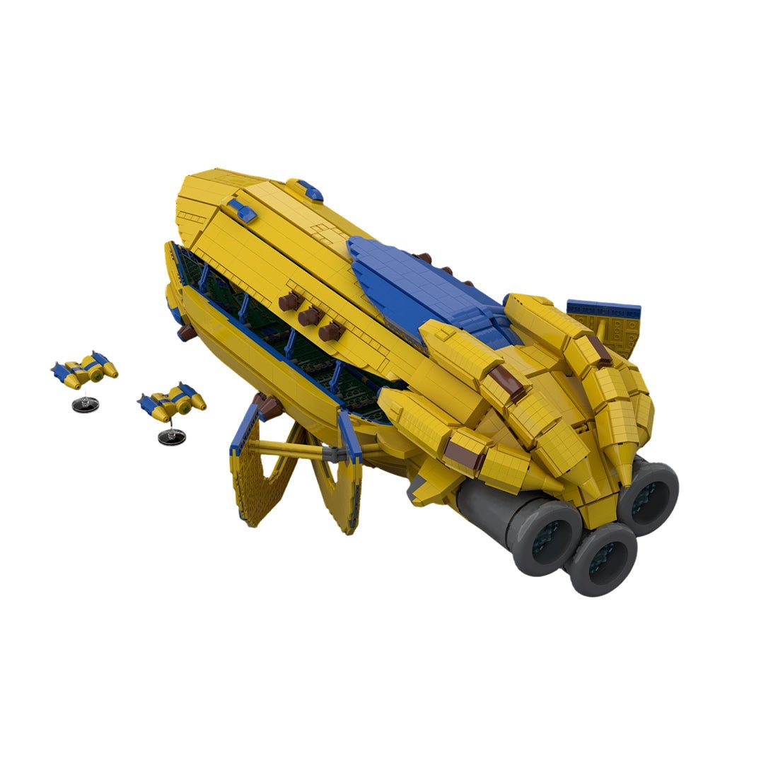 MOC-161738 Protoss Carrier Spaceship Building Blocks-LesDiy - 