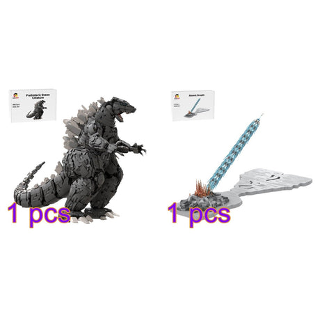 MOC - 161991 Supreme Monster+Atomic BreathBuilding Blocks - LesDiy - 