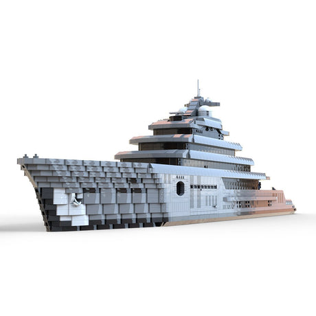 MOC - 162171 The SUPREMACY Yacht - Ulitmate Collector Series Building Blocks - LesDiy - 