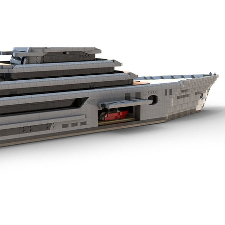 MOC - 162171 The SUPREMACY Yacht - Ulitmate Collector Series Building Blocks - LesDiy - 