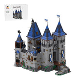 MOC - 163712 Black Falcon Eagle's Nest Castle - LesDiy - 