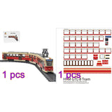 MOC - 163849 HTM GTL - 8 Tram Building Blocks - LesDiy - MOC